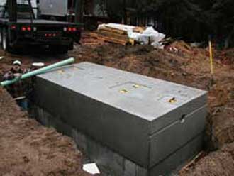 septic tank size